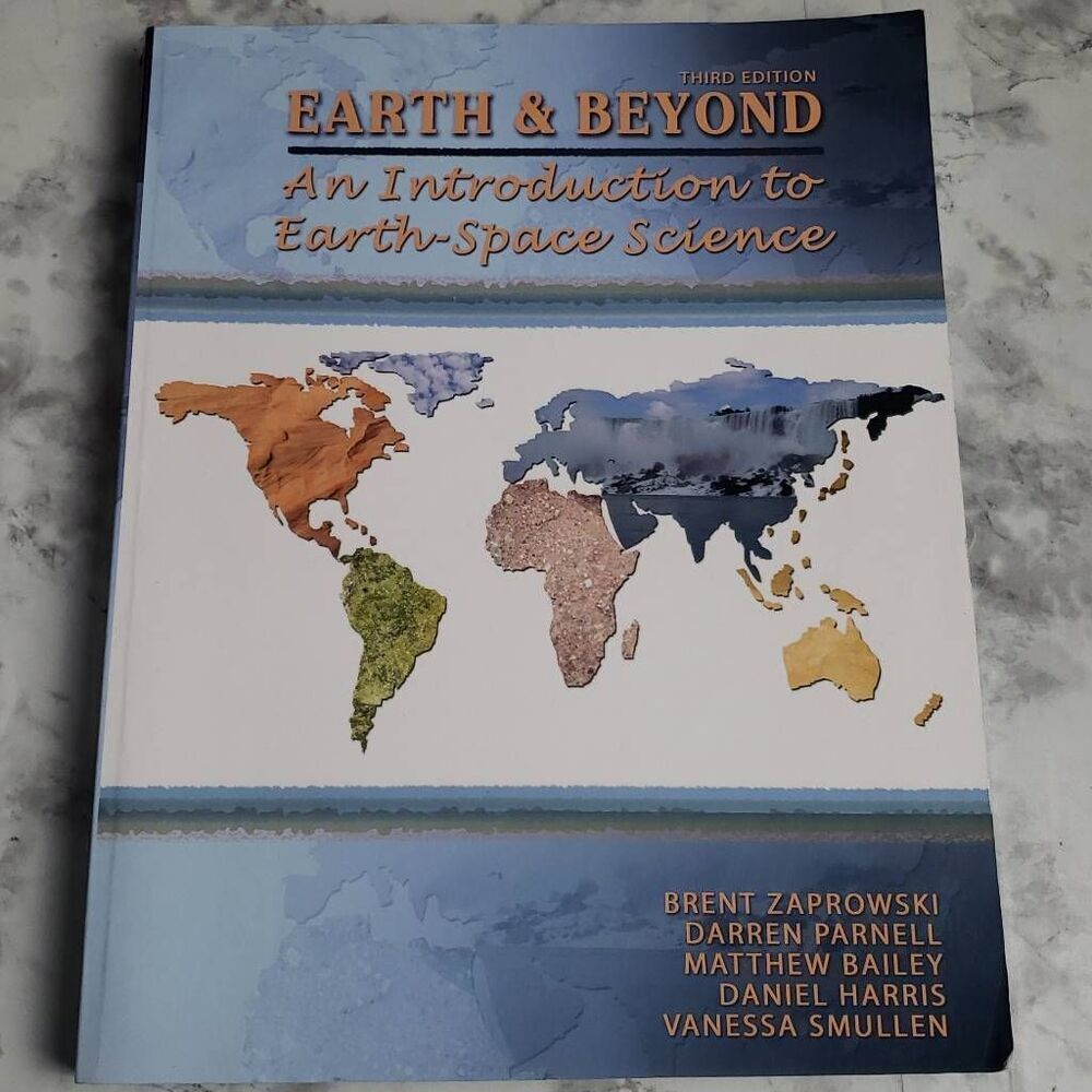 Earth & Beyond Third Edition Book About Space Science‎